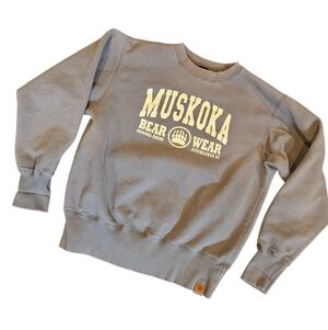 Muskoka Bear Wear M Crew Neck Sweater Medium Pullover